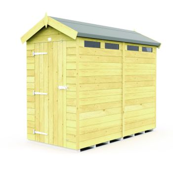 Holt 4' x 8' Pressure Treated Shiplap Modular Apex Security Shed