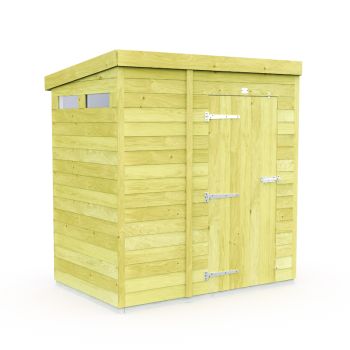 Holt 6' x 4' Pressure Treated Shiplap Modular Pent Security Shed