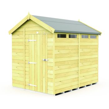 Holt 6' x 8' Pressure Treated Shiplap Modular Apex Security Shed
