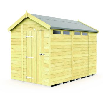 Holt 7' x 10' Pressure Treated Shiplap Modular Apex Security Shed