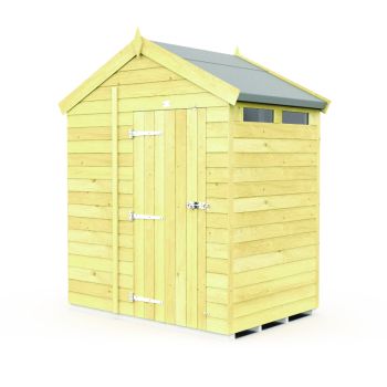 Holt 7' x 4' Pressure Treated Shiplap Modular Apex Security Shed
