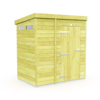 Holt 7' x 4' Pressure Treated Shiplap Modular Pent Security Shed