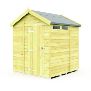 Holt 7' x 6' Pressure Treated Shiplap Modular Apex Security Shed