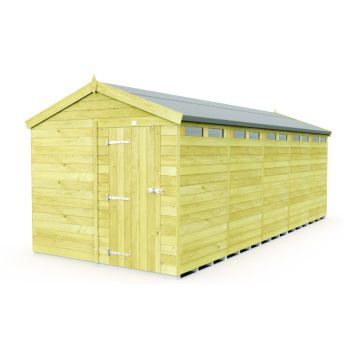 Holt 8' x 20' Pressure Treated Shiplap Modular Apex Security Shed