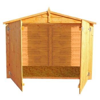Loxley 6' x 3' Shiplap Apex Bike Shed - With Floor