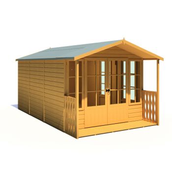Loxley 8' x 14' Ashwater Summer House With Veranda