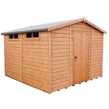 Loxley 10' x 10' Shiplap Apex Security Shed