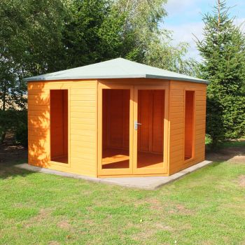 Loxley 10' x 10' Hove Corner Summer House