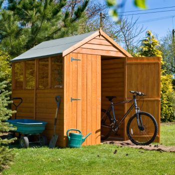 Loxley 5' x 7' Overlap Double Door Apex Shed