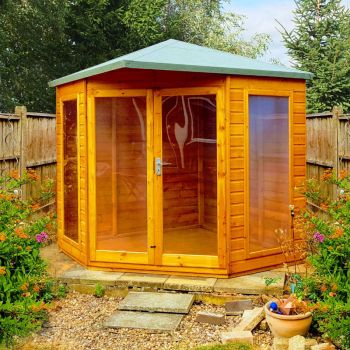 Loxley 7' x 7' Hove Corner Summer House