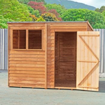 Loxley 8' x 6' Overlap Pent Shed