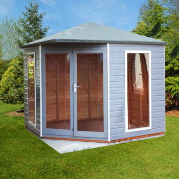 Loxley 8' x 8' Hove Corner Summer House