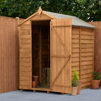 Hartwood 4' x 6' Windowless Overlap Apex Shed