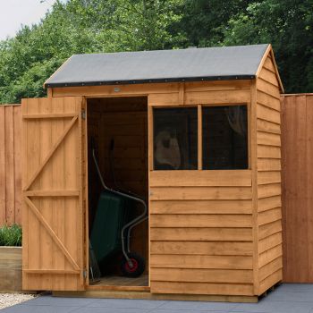 Hartwood 6' x 4' Overlap Reverse Apex Shed