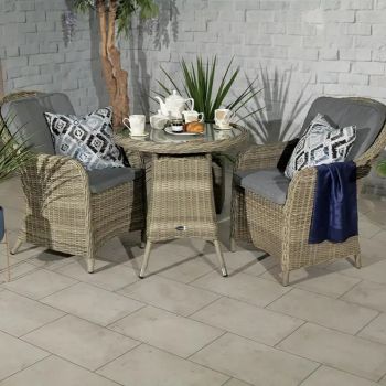 RC Wentworth 2 Seater Rattan Imperial Bistro Set