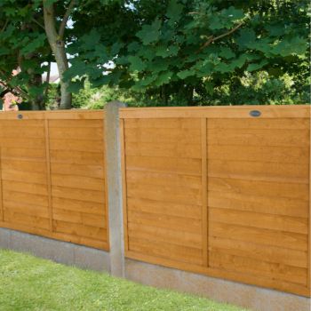 Hartwood 3' x 6' Overlap Fence Panel
