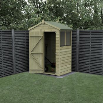 Hartwood 5' x 3' Pressure Treated Shiplap Apex Shed