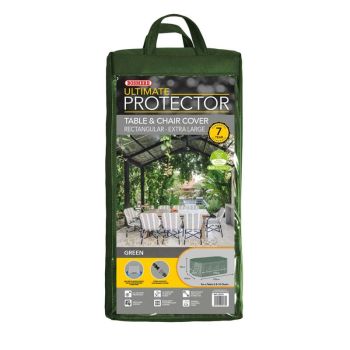 Ultimate Protector Rectangular Patio Set Cover - 8-10 Seat - Green