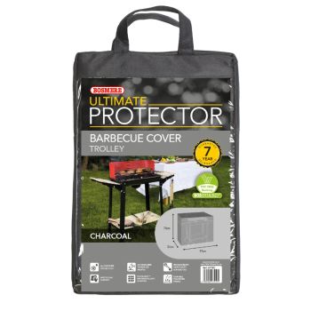 Ultimate Protector Trolley Barbecue Cover - Charcoal