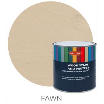 5L Protek Wood Stain & Protector - Fawn