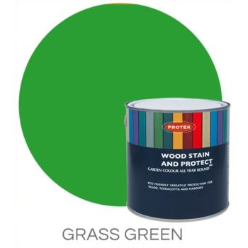 5L Protek Wood Stain & Protector - Grass Green