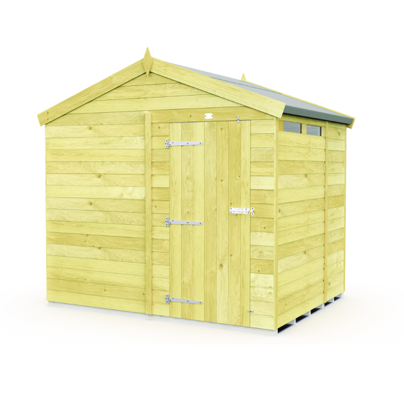 Holt 8’ x 6’ Pressure Treated Shiplap Modular Apex Security Shed