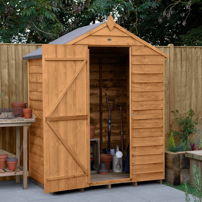 Hartwood 5’ x 3’ Windowless Overlap Apex Shed
