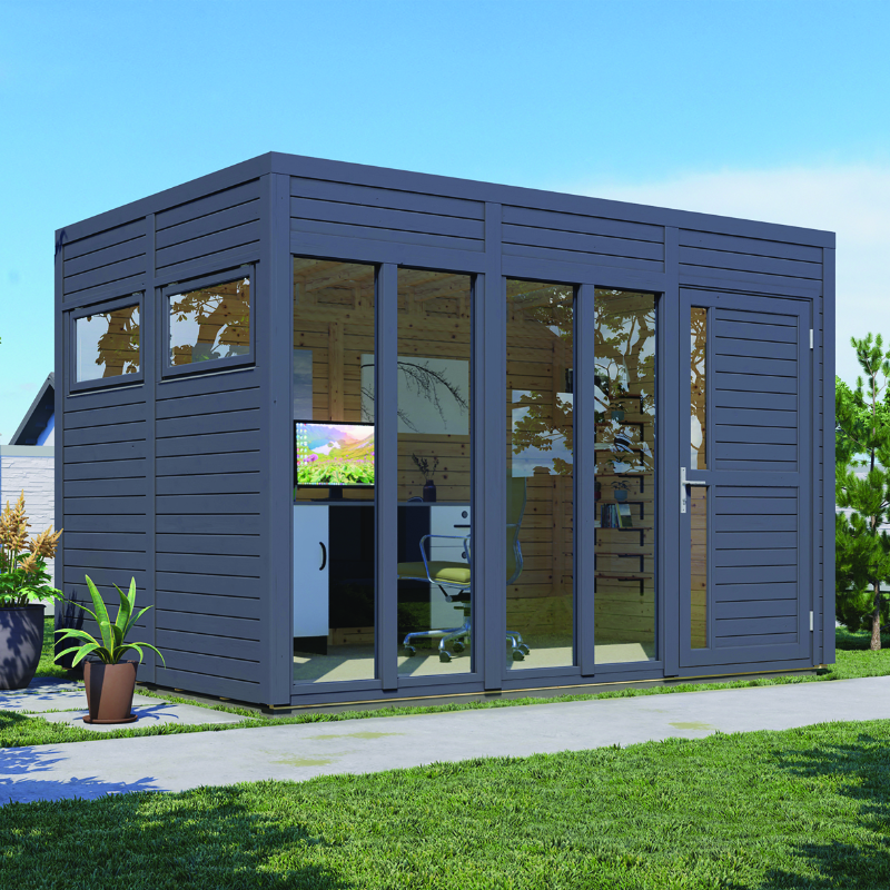 Rowlinson 11’ x 8’ Cubus Office- Anthracite