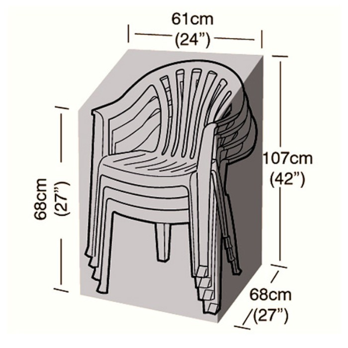 Oren Deluxe - Stacking Chair Cover - 68cm