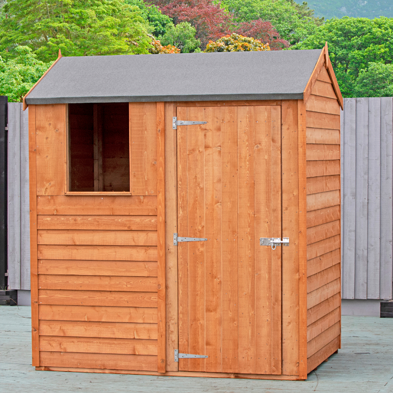 Loxley 6’ x 4’ Overlap Reverse Apex Shed