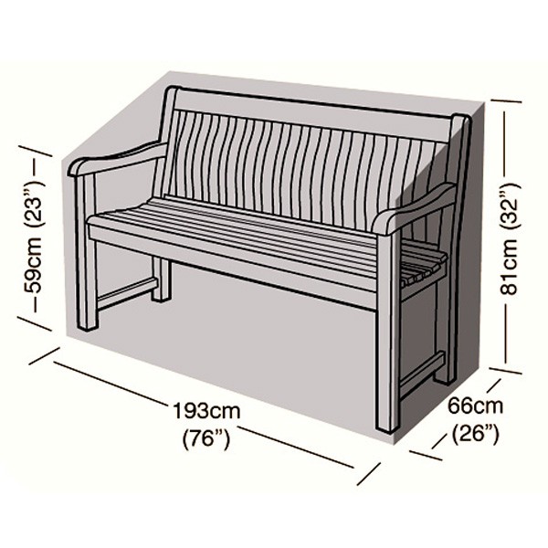 Oren Preserver - 3/4 Seater Bench Seat Cover - 193cm