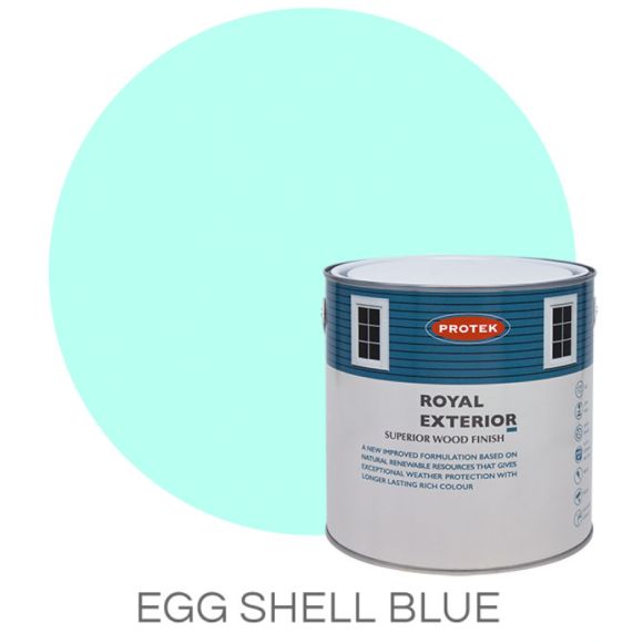 5L Protek Royal Exterior - Egg Shell Blue