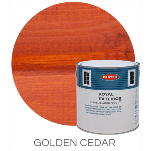 5L Protek Royal Exterior - Golden Cedar