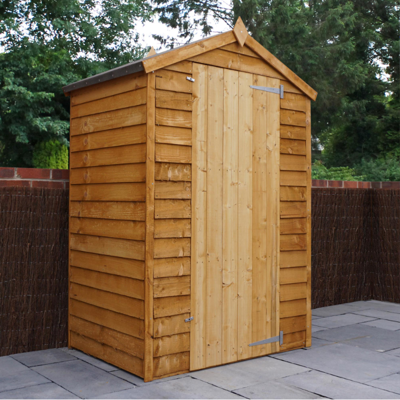 Adley 3’ x 4’ Windowless Overlap Apex Shed