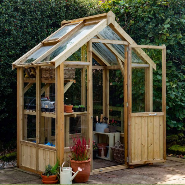 Hartwood 6’ x 4’ Premium Wooden Greenhouse