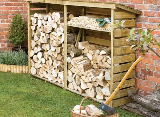 Great Value Log Storage Ideas