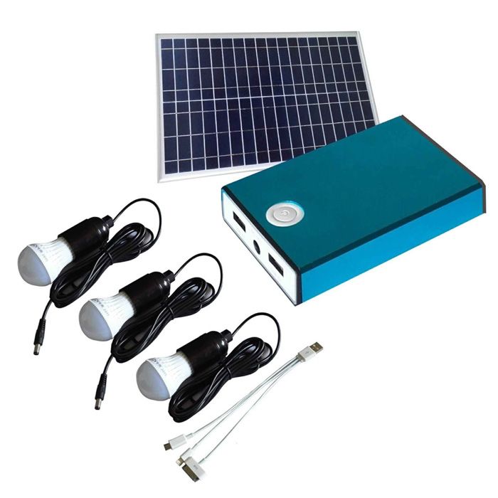 Greenway Solar Panel Lighting and USB Charger Kit