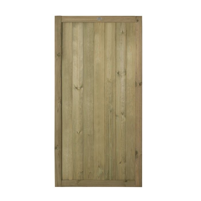 Closeboard Gate 1.8m High Available in Various Widths Green Treated 