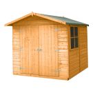 Loxley 7' x 7' Double Door Shiplap Apex Shed